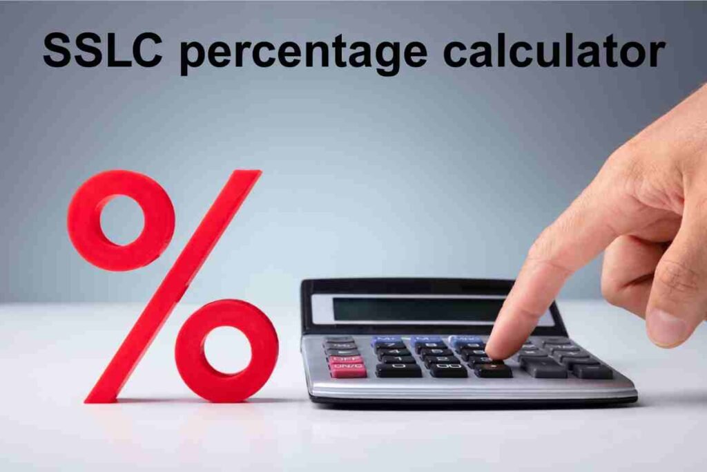 SSLC percentage calculator