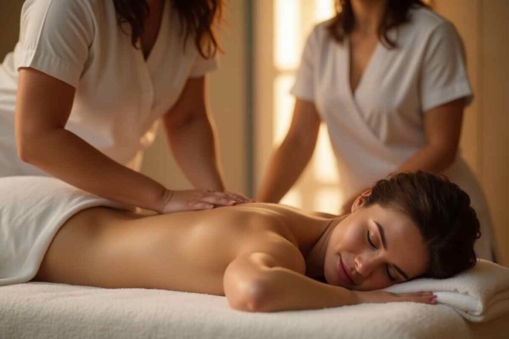 Sandwich Massage