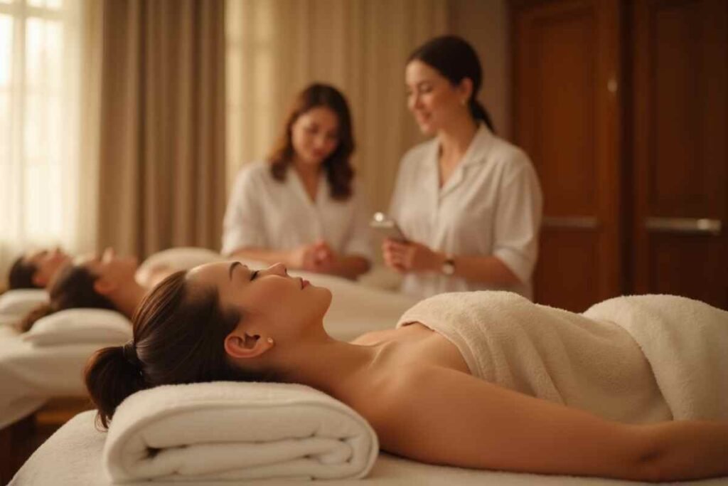 Sandwich Massage