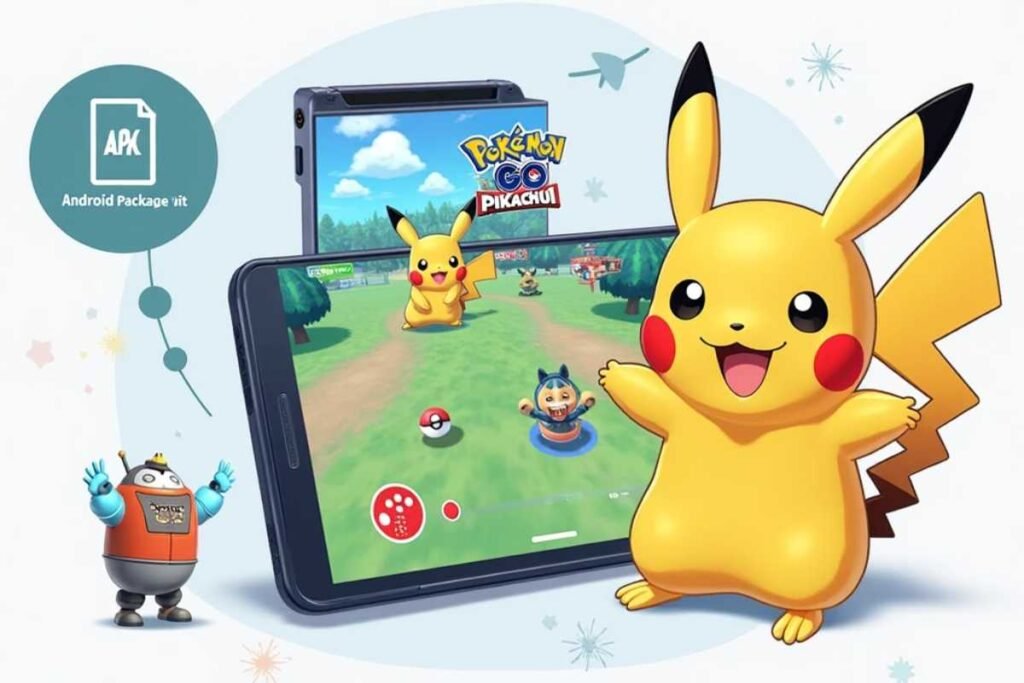 Pokémon let's go pikachu download apk