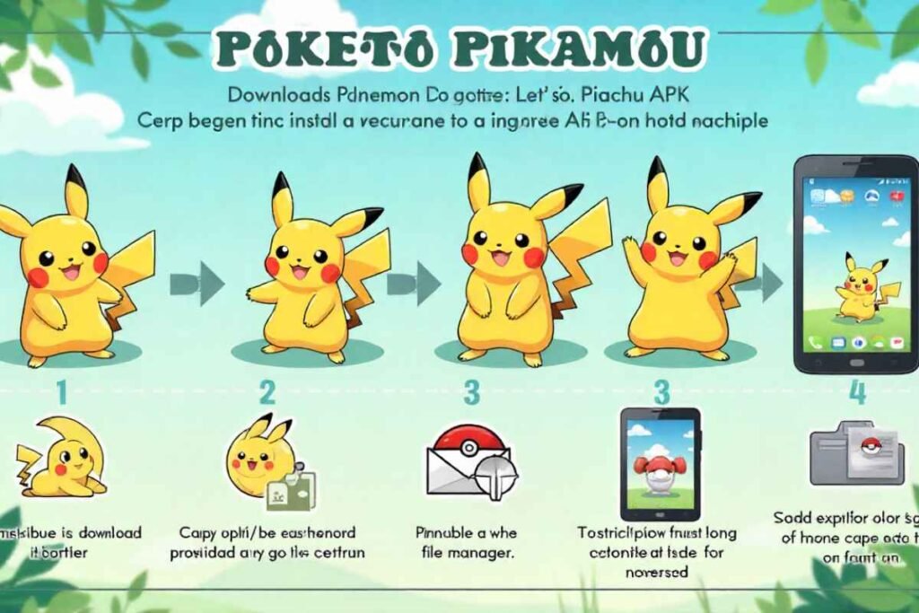 Pokémon let's go pikachu download apk