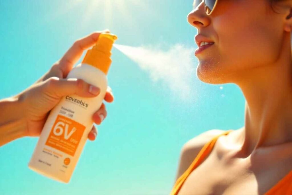 Sunscreen spray