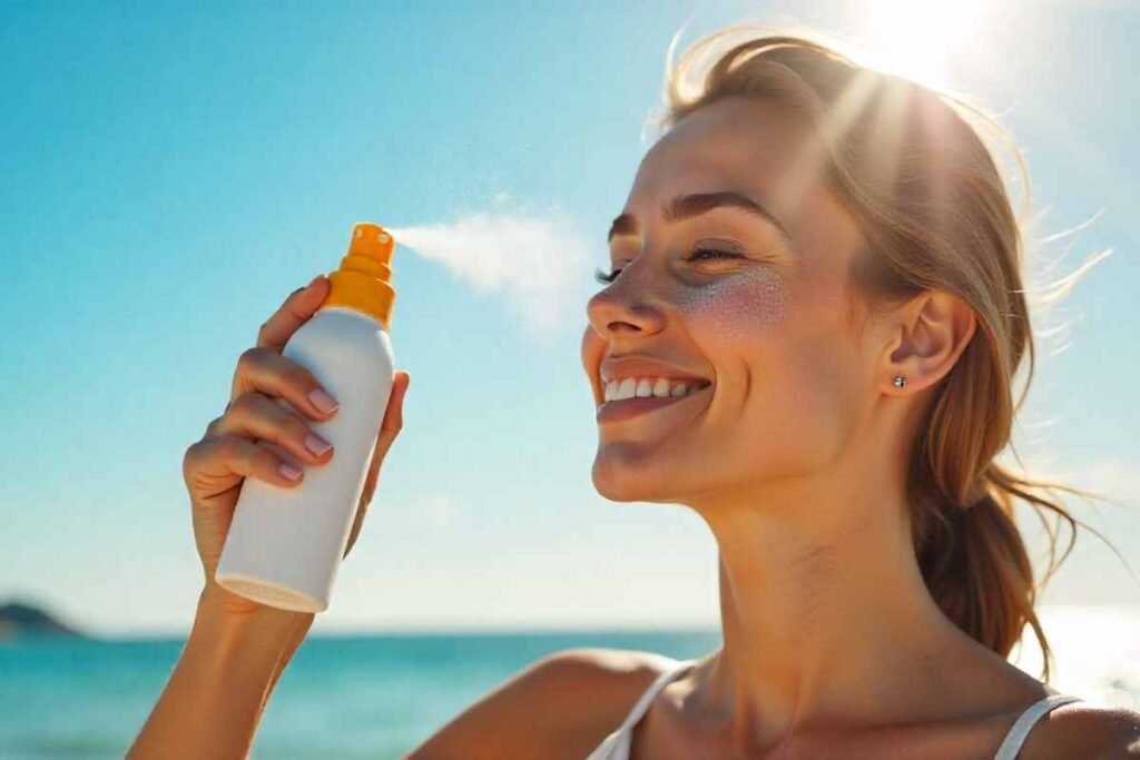 Sunscreen spray