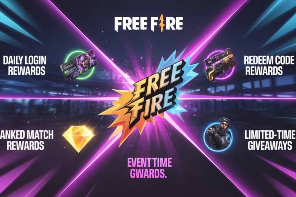 What is free fire rewards today?