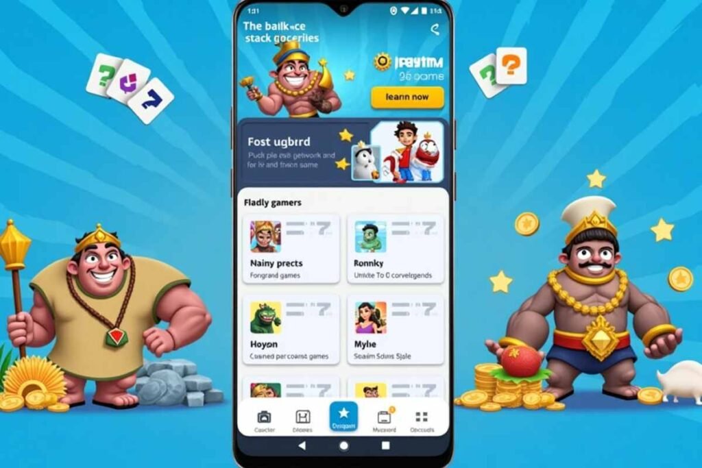 How to play Paytm first game apk?