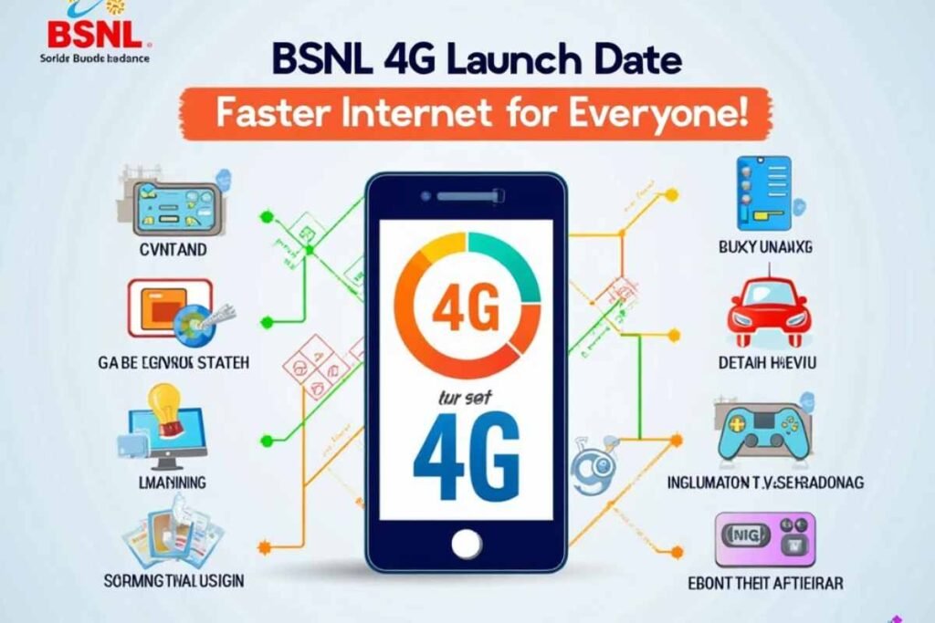 BSNL 4g launch date