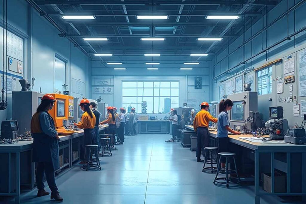 Mechanical workshop