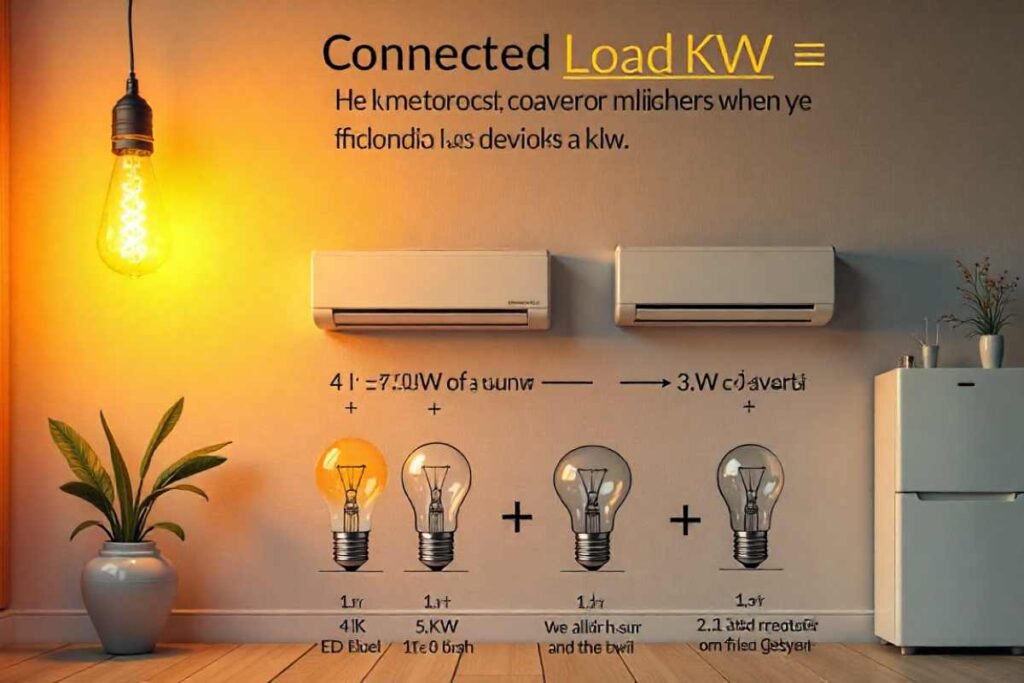 The unit of connected load is